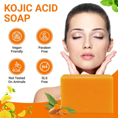 BEAUT100 Kojic Acid Soap | Dark Spot Remover Soap